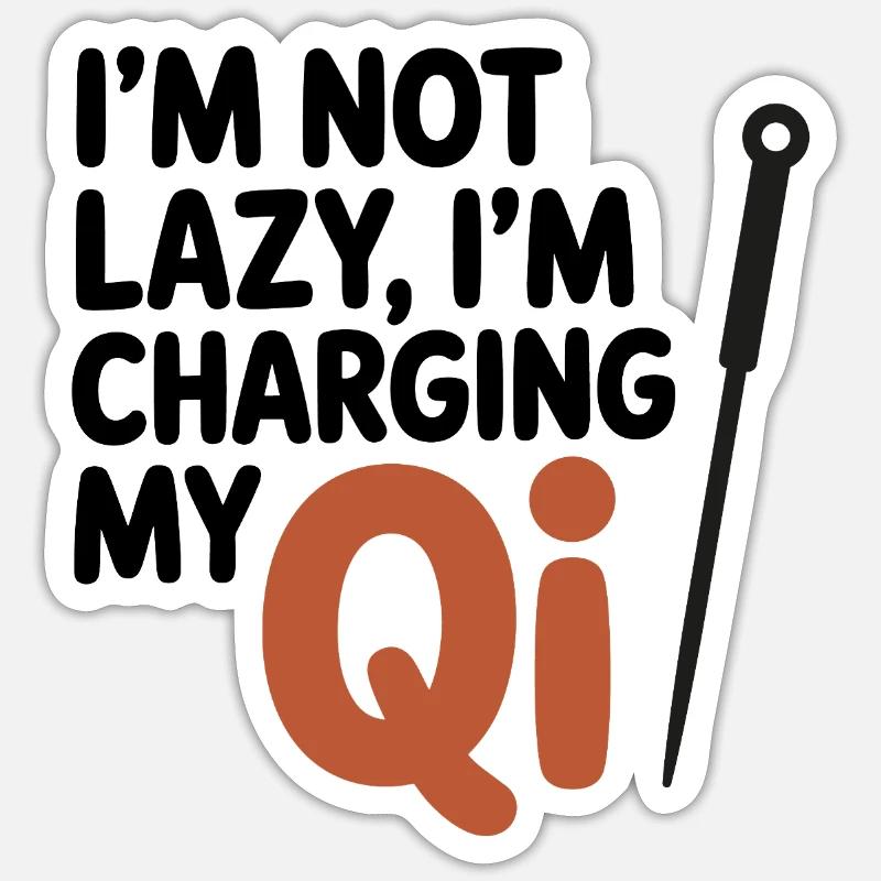 Licensed TCM Practitioner Expert Energy - Sticker size S (10 x 10 cm) - white matte
