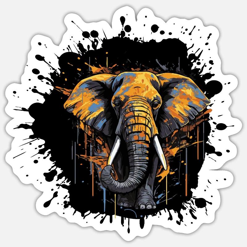 Sticker taille S (10 x 10 cm) - 