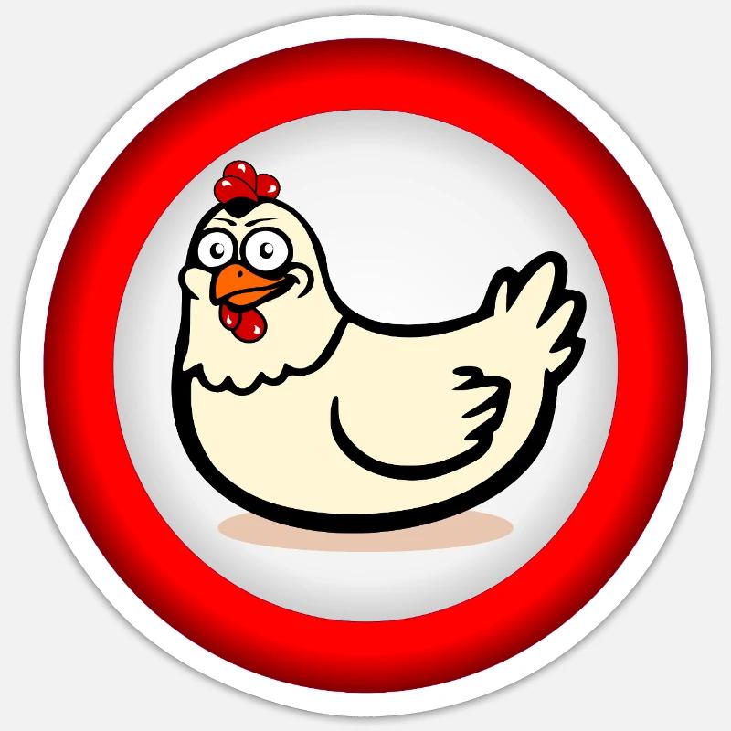 Sticker taille S (10 x 10 cm) - 