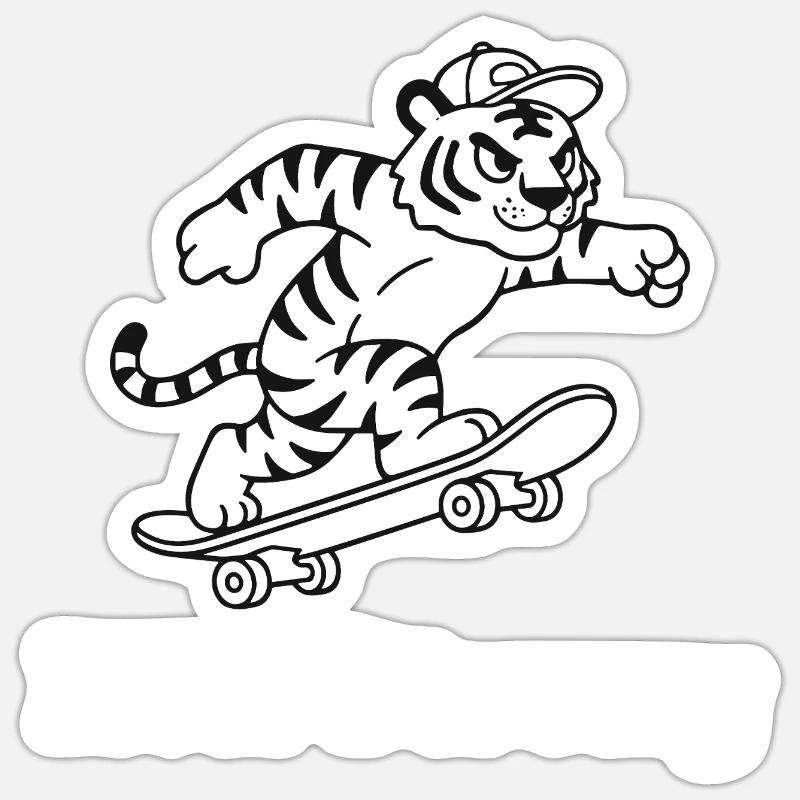 Sticker taille S (10 x 10 cm) - 