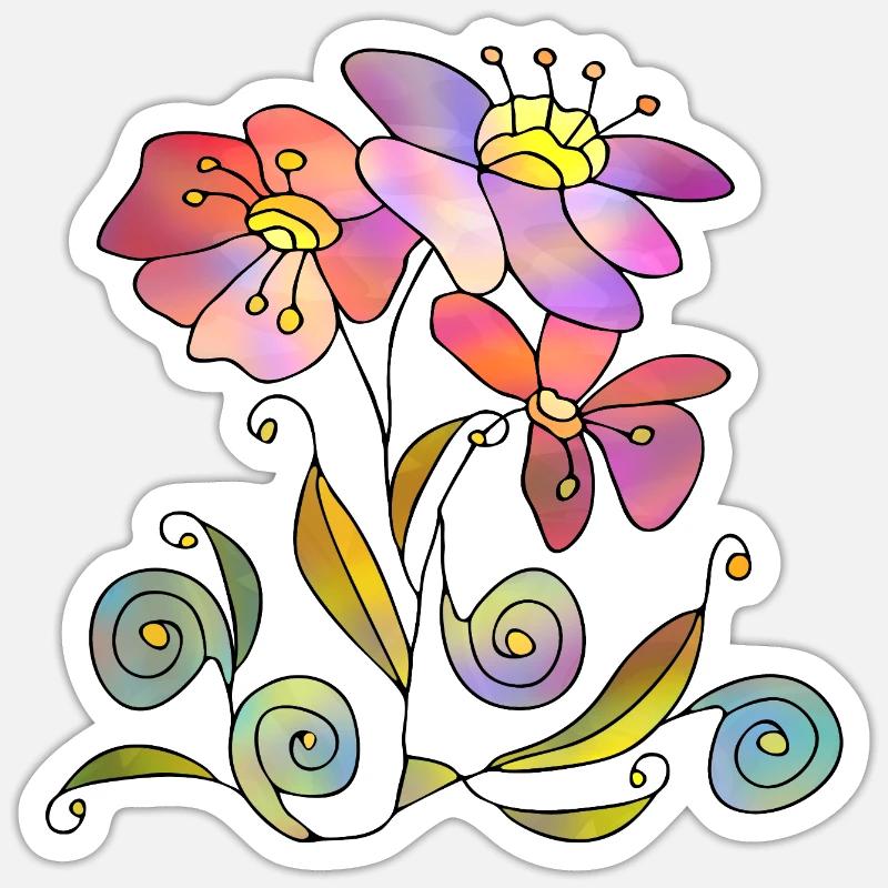 Sticker Größe S (10 x 10 cm) - 