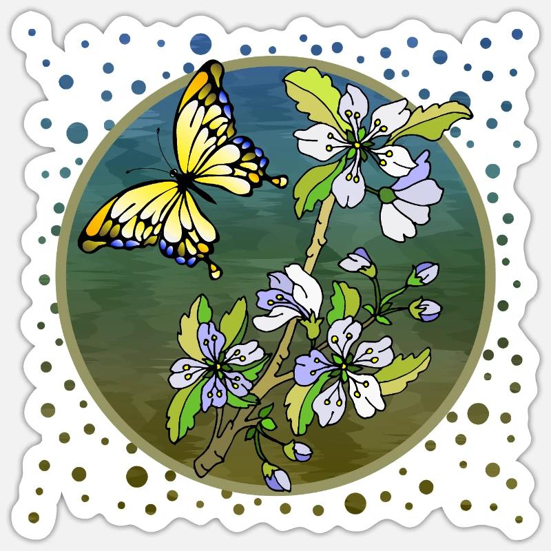 Sticker Größe S (10 x 10 cm) - 