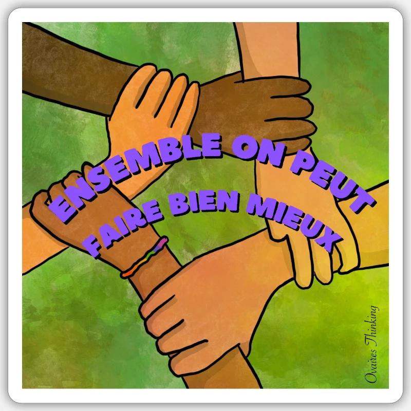 Sticker size S (10 x 10 cm) - 