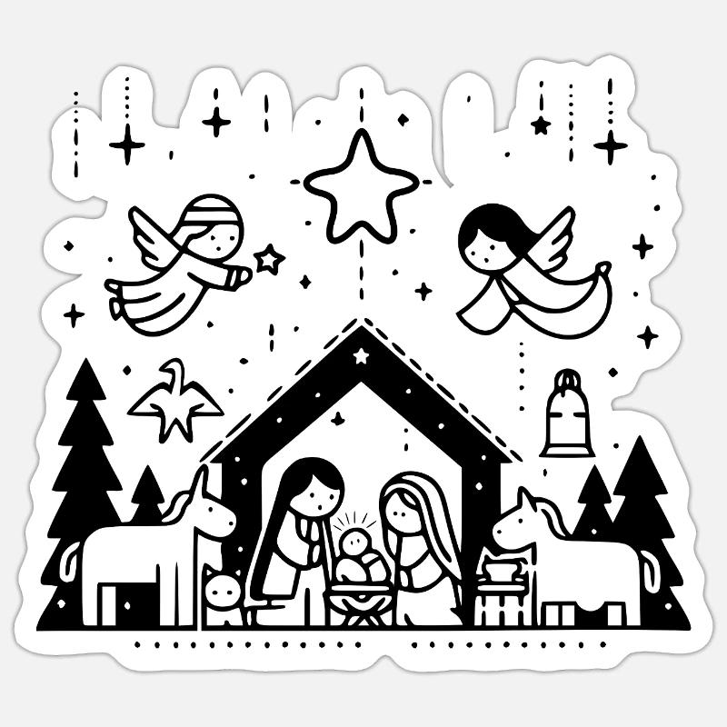 Sticker Größe S (10 x 10 cm) - 