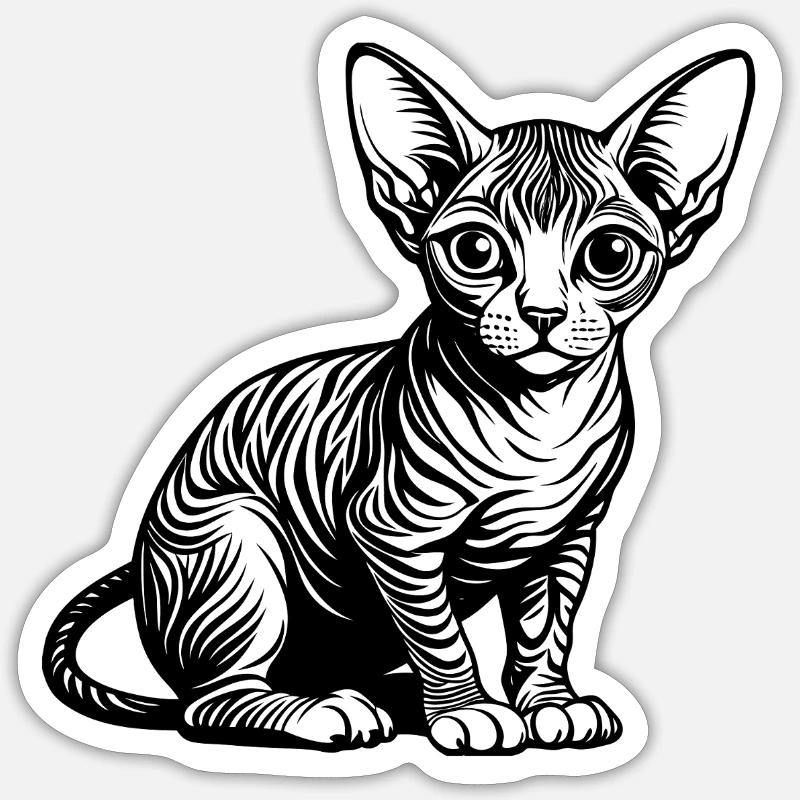 Sticker Größe S (10 x 10 cm) - 