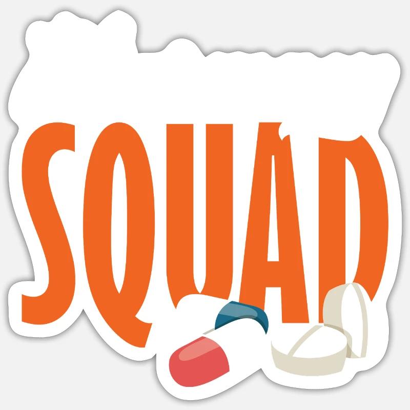 Pharmacist Pharmaceutical Technical Sticker size S (10 x 10 cm)