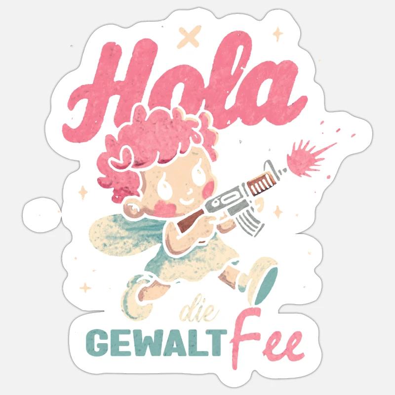Sticker Größe S (10 x 10 cm) - 