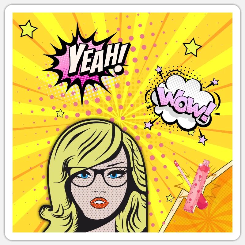 Sticker taille S (10 x 10 cm) - 