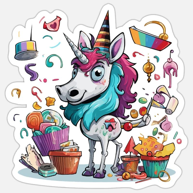 Sticker Größe S (10 x 10 cm) - 