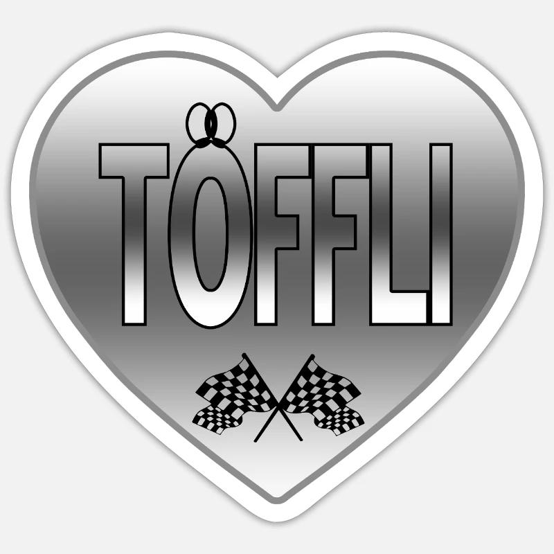 mobylette - Sticker taille S (10 x 10 cm) - blanc mat
