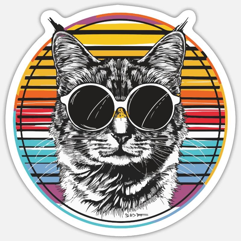 Sticker Größe S (10 x 10 cm) -