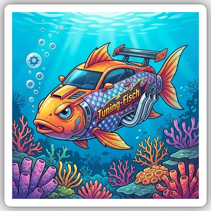 Sticker Größe S (10 x 10 cm) - 