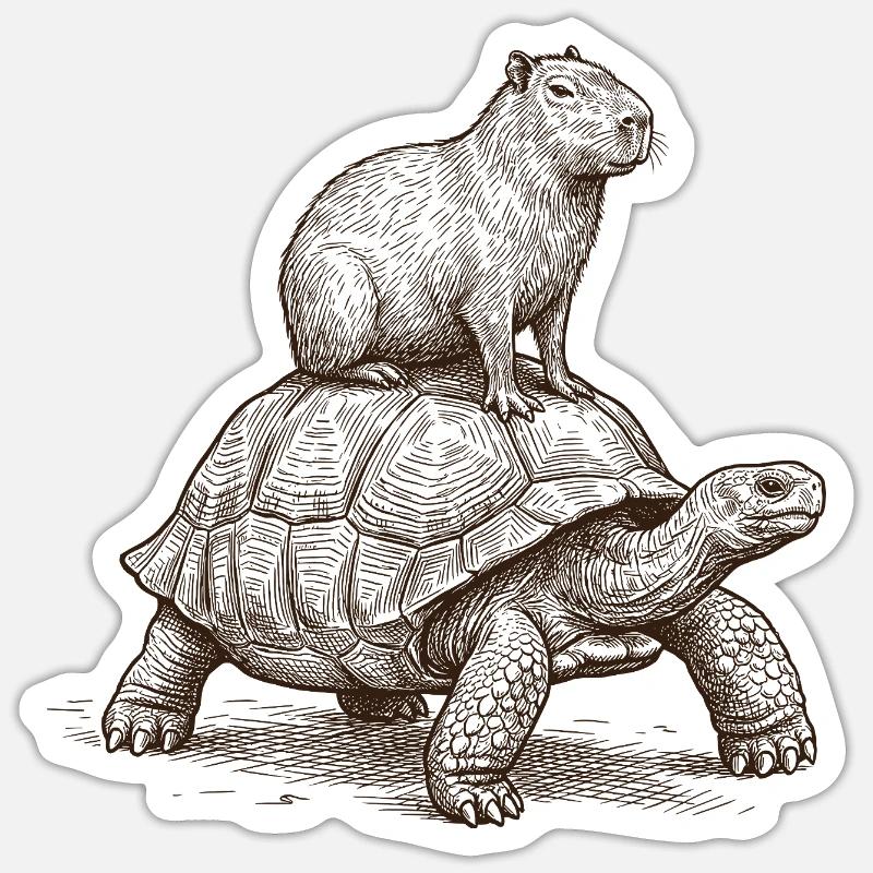 Sticker Größe S (10 x 10 cm) - 