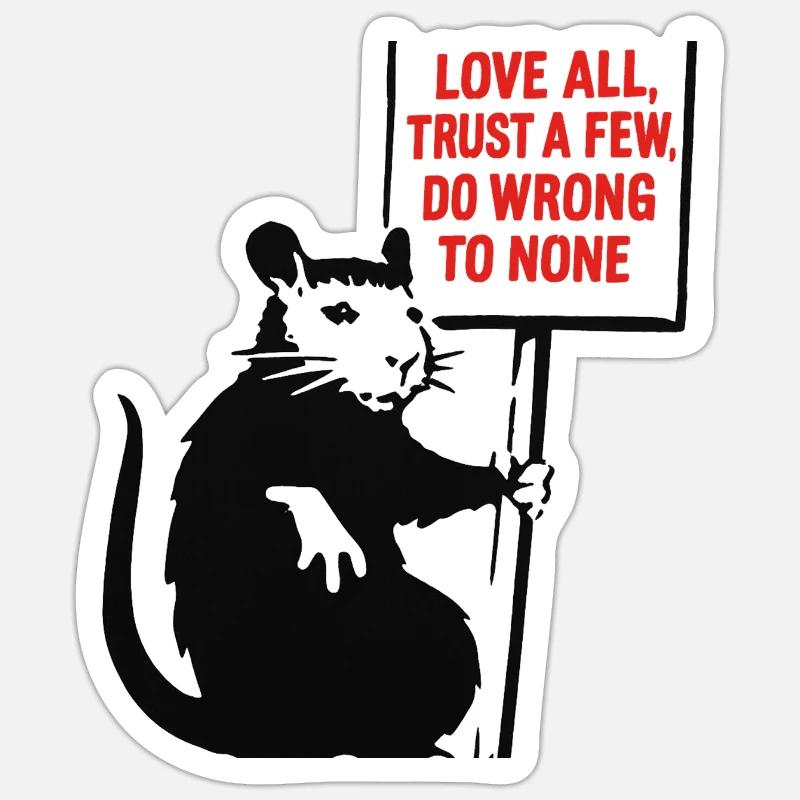 Sticker Größe S (10 x 10 cm) - 