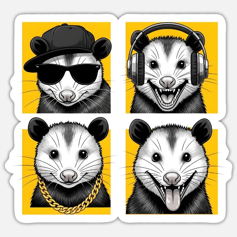 Sticker Größe S (10 x 10 cm) - 