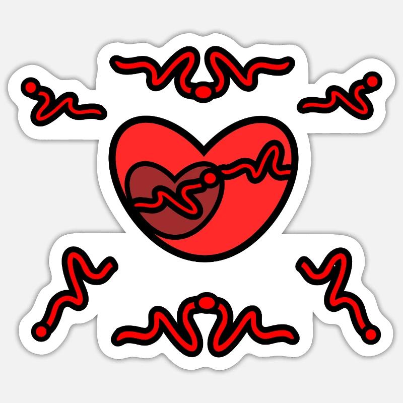 Sticker taille S (10 x 10 cm) - 