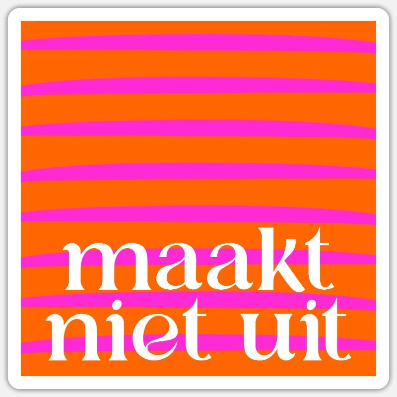 Sticker size S (10 x 10 cm) - 