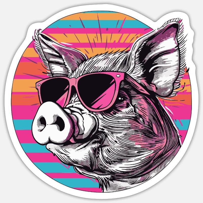 Sticker Größe S (10 x 10 cm) - 