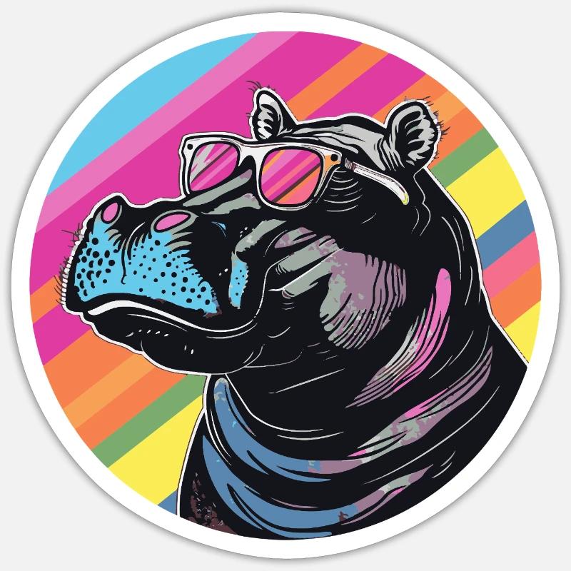 Sticker taille S (10 x 10 cm) - 