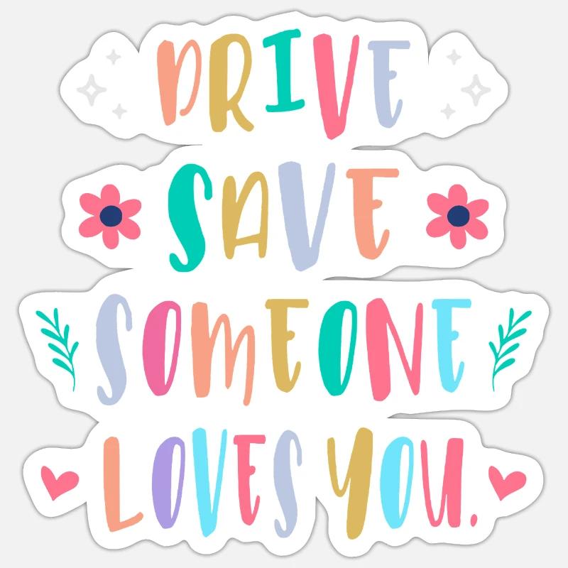Sticker taille S (10 x 10 cm) -
