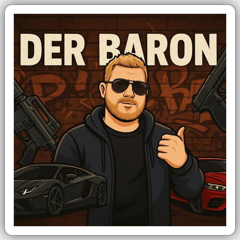 Sticker taille S (10 x 10 cm) - 