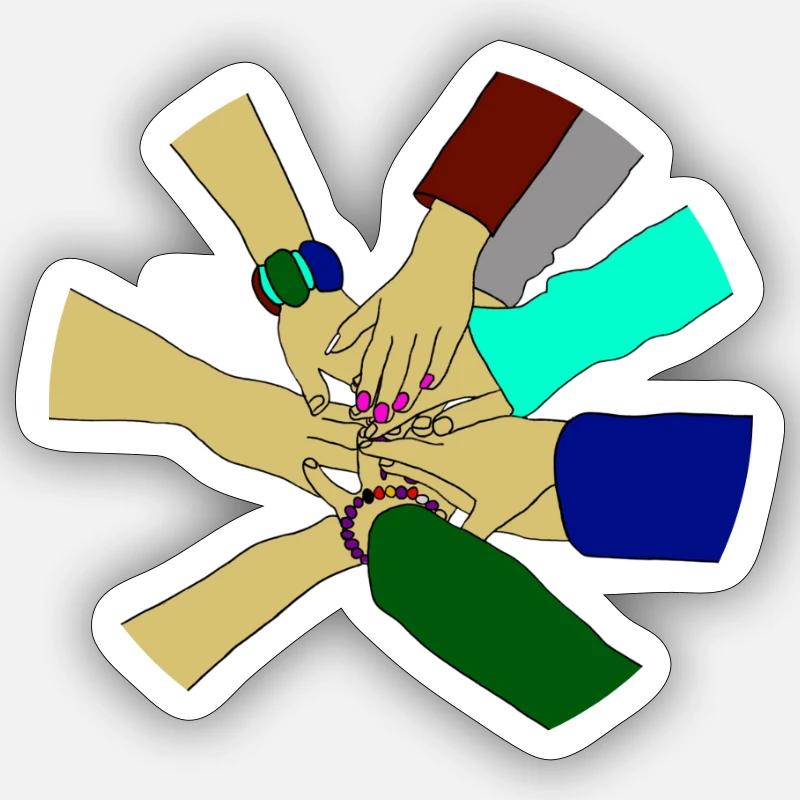 Sticker Größe S (10 x 10 cm) - 