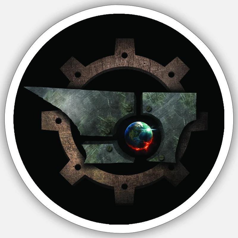 Sticker Größe S (10 x 10 cm) - 