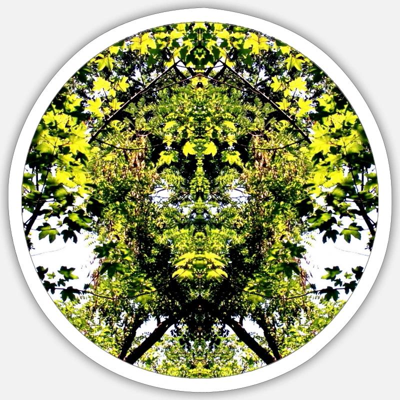Tree Nature Creature - Sticker size S (10 x 10 cm) - white matte