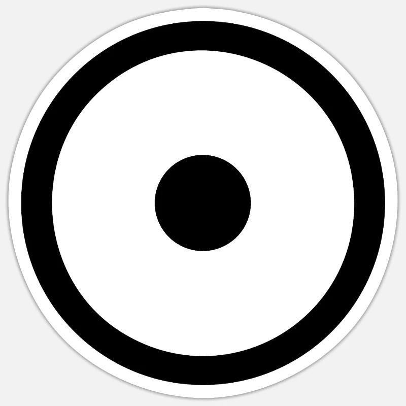 Sticker Größe S (10 x 10 cm) - 