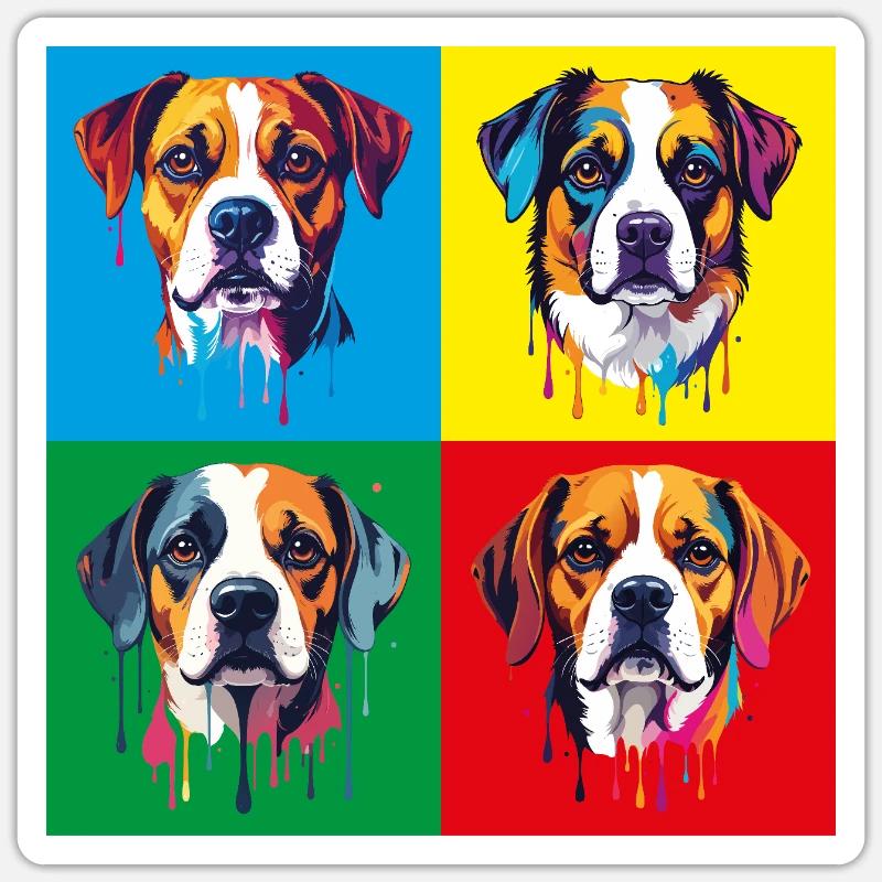 Sticker Größe S (10 x 10 cm) - 