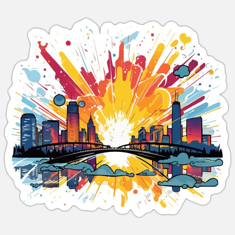 Sticker taille S (10 x 10 cm) - 