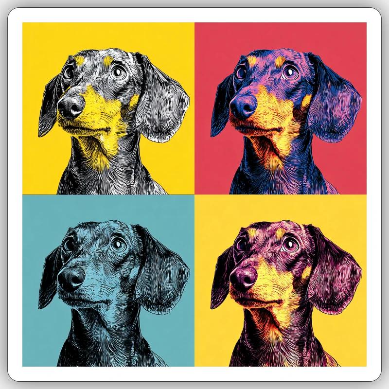 Sticker Größe S (10 x 10 cm) - 
