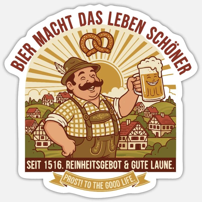 Sticker Größe S (10 x 10 cm) - 