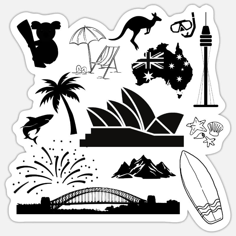 Sticker Größe S (10 x 10 cm) - 