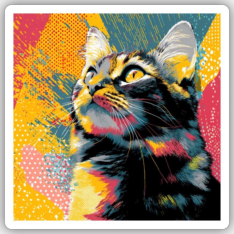Sticker Größe S (10 x 10 cm) - 
