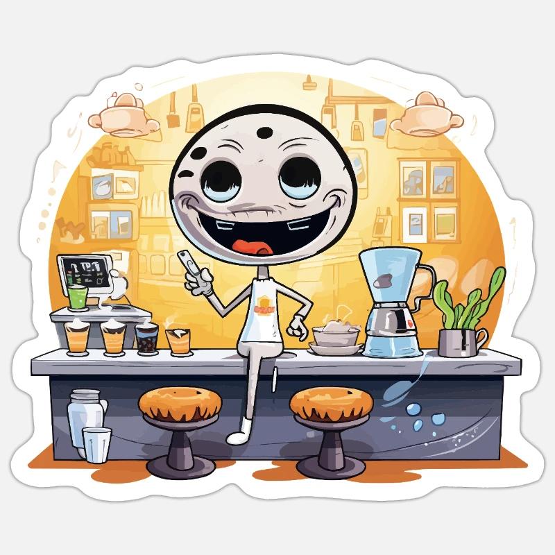 Sticker Größe S (10 x 10 cm) - 