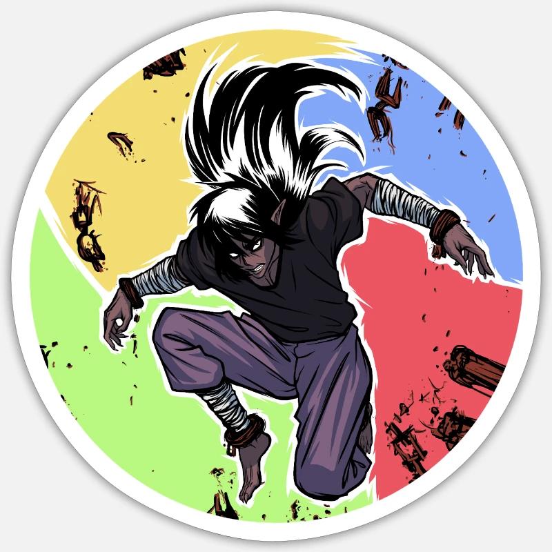 Sticker Größe S (10 x 10 cm) - 