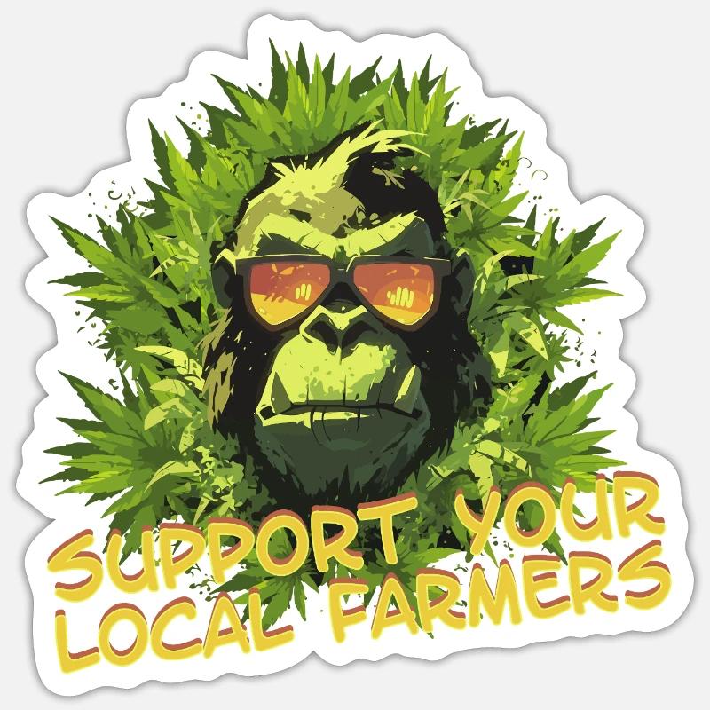 Sticker Größe S (10 x 10 cm) - 