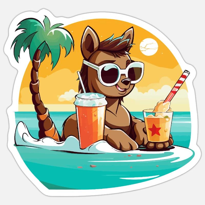 Sticker taille S (10 x 10 cm) - 