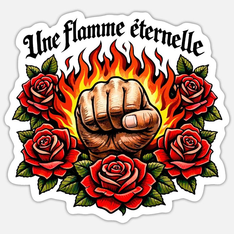 Sticker taille S (10 x 10 cm) - 