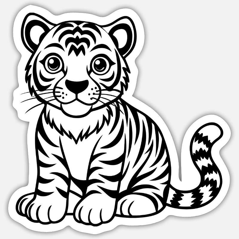 Sticker taille S (10 x 10 cm) - 