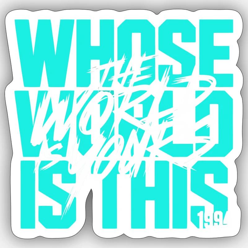 Sticker Größe S (10 x 10 cm) - 