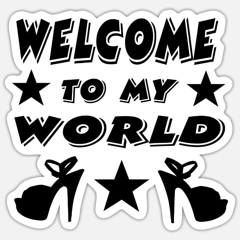 Sticker Größe S (10 x 10 cm) - 