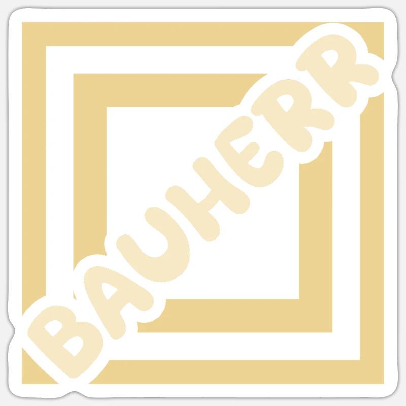 Job Builder - Sticker size S (10 x 10 cm) - white matte