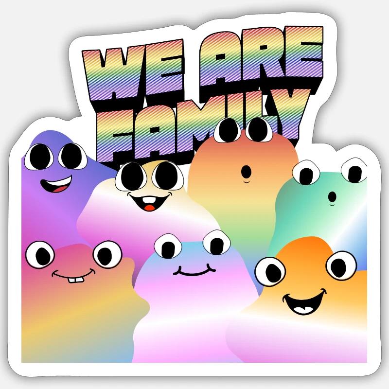 Sticker Größe S (10 x 10 cm) - 