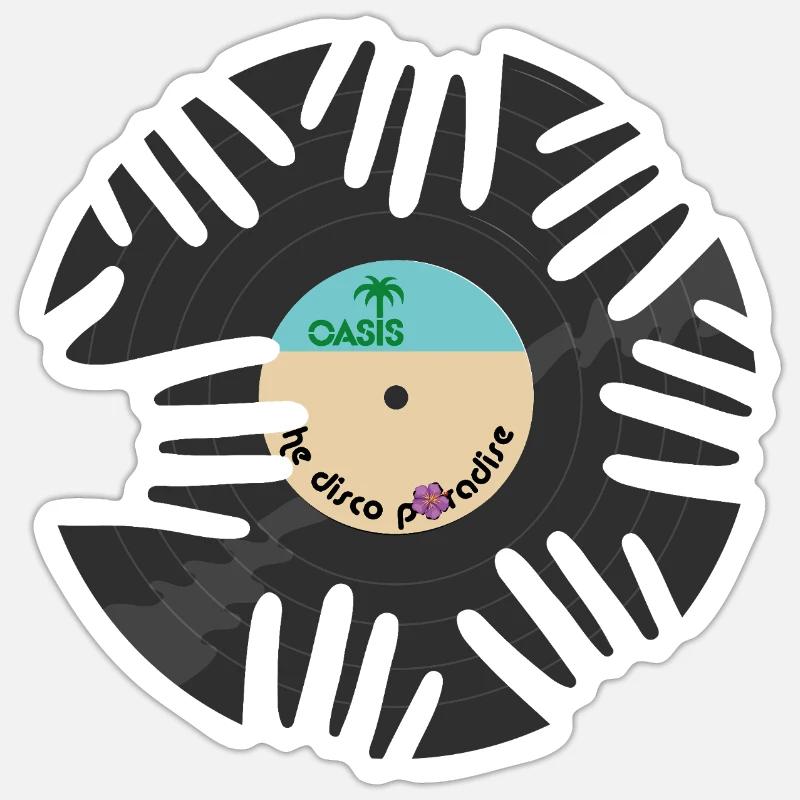 Sticker Größe S (10 x 10 cm) - 