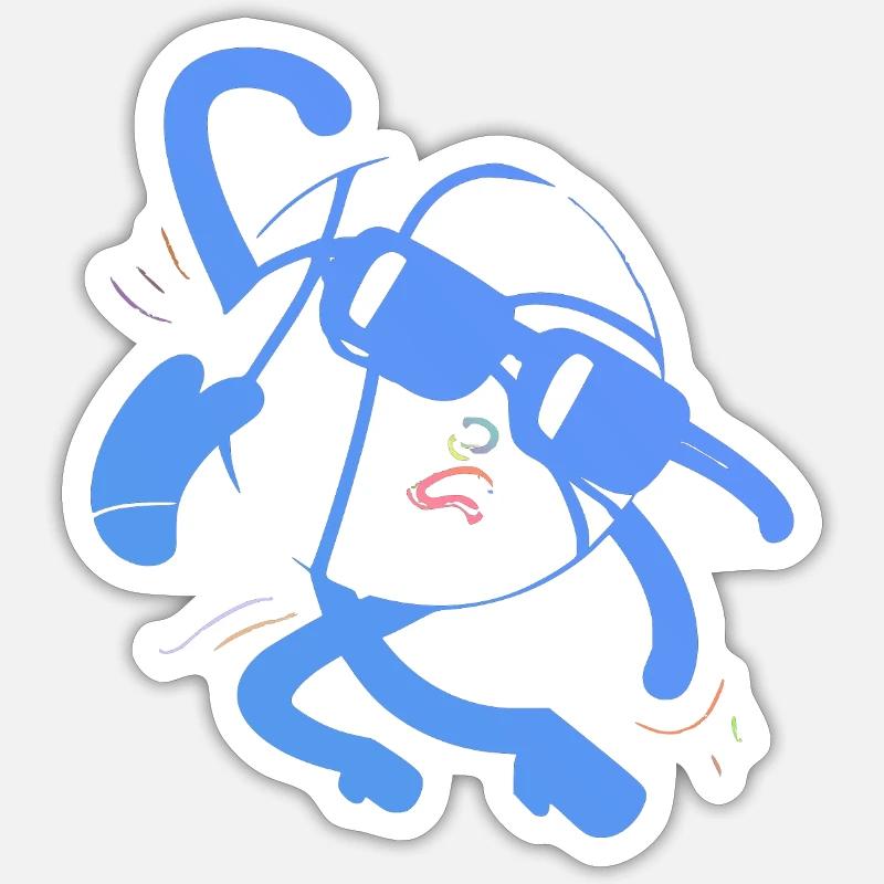 Sticker Größe S (10 x 10 cm) - 