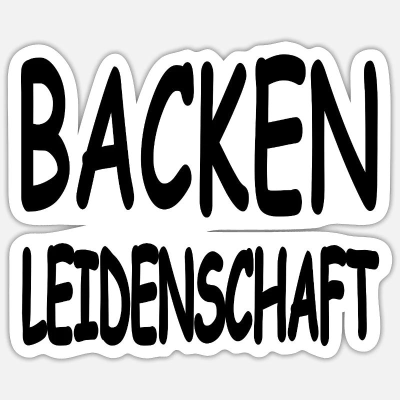 Bake Sticker size S (10 x 10 cm)