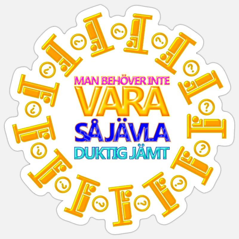 Sticker size S (10 x 10 cm) - 