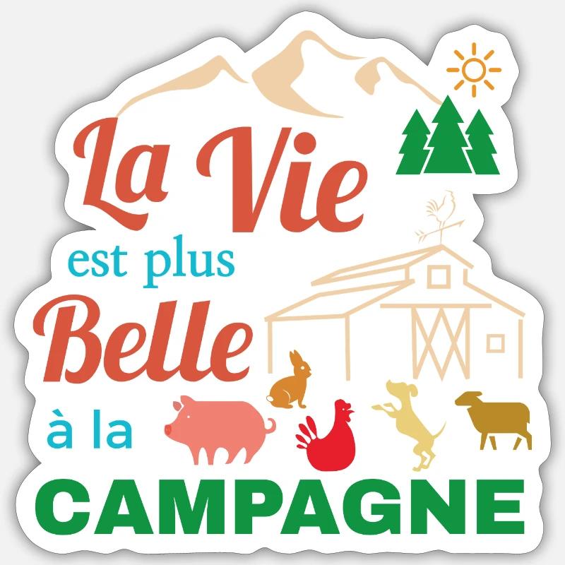 Sticker taille S (10 x 10 cm) - 